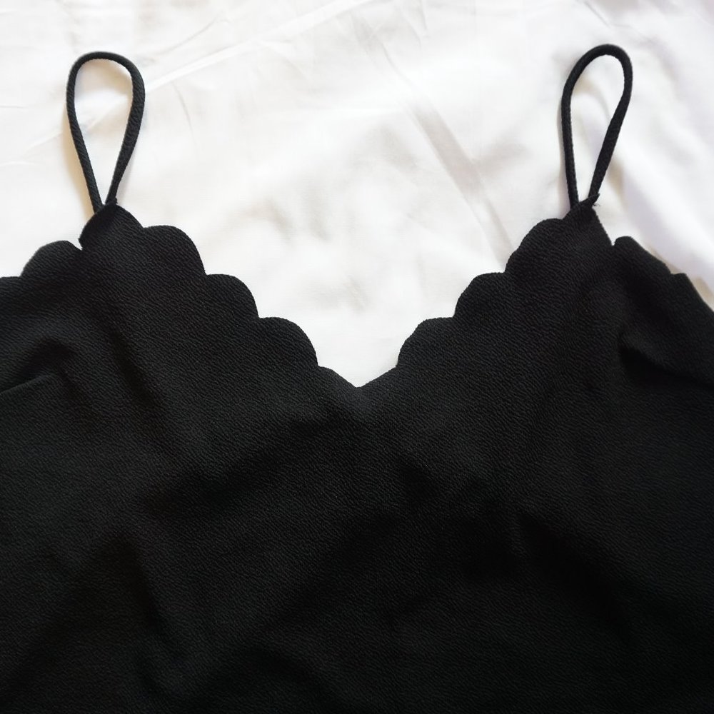 Boohoo Plus Size Black Tank Top